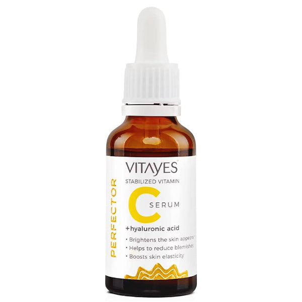 Vitayes Perfector Anti-Blemish 10% Vitamin C Serum with Hyaluronic Acid - Skin Elasticity Booster