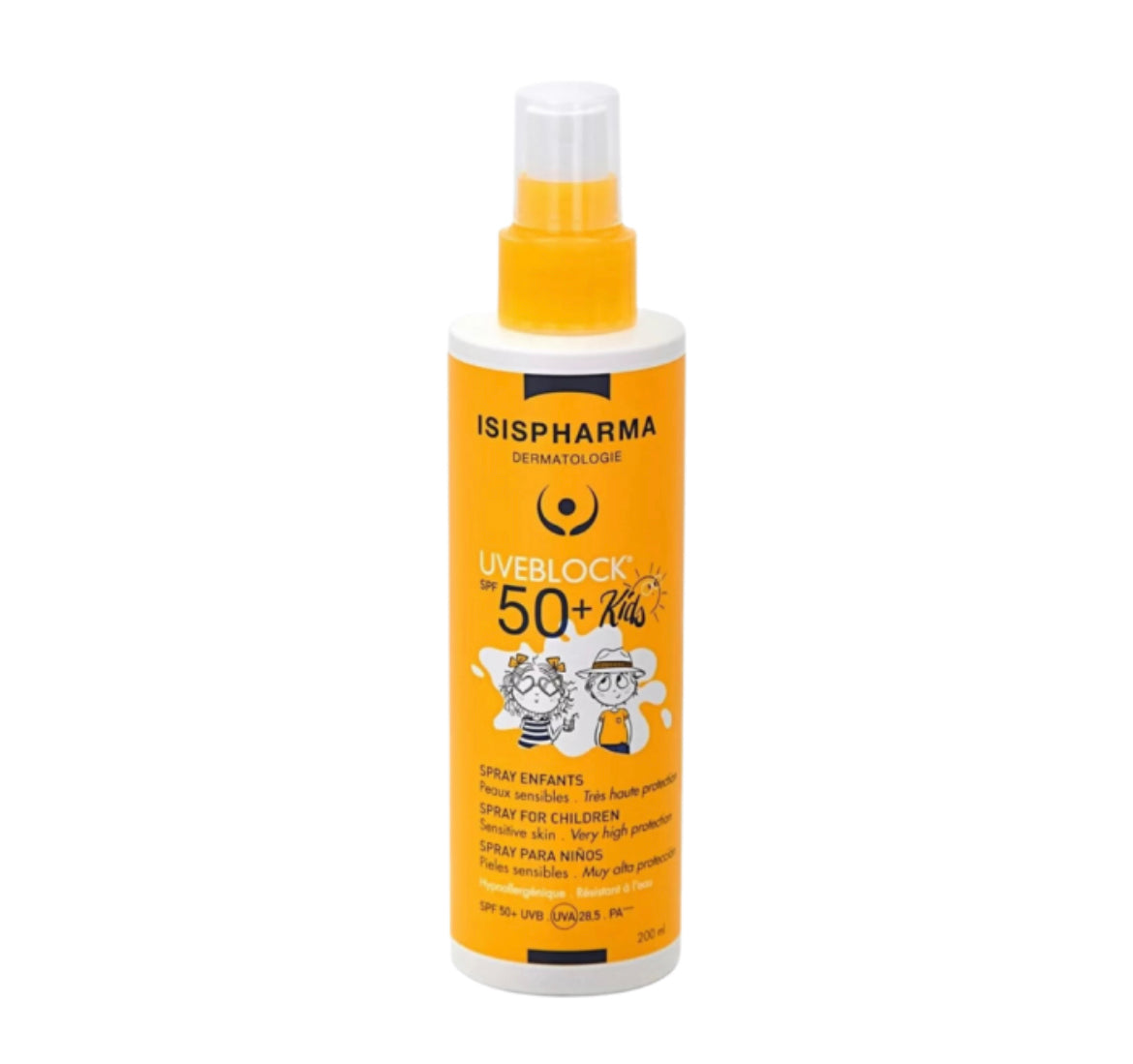 ISISPHARMA UVEBLOCK
SPF50+ Spray Kids 200ML