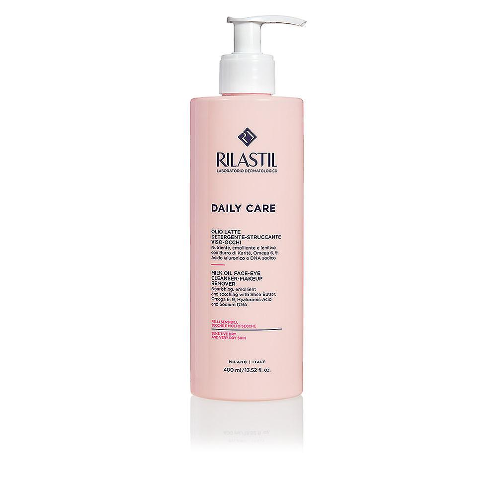 rilastil milk oil face-eye cleanser-make up remover 400ml