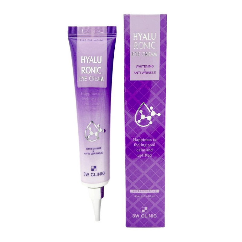 3W CLINIC EYE CREAM 40 ML, HYALURONIC