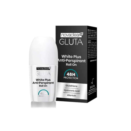 NOVACLEAR GLUTA WHITE PLUS ANTI-PERSPIRANT ROLL ON 50ML