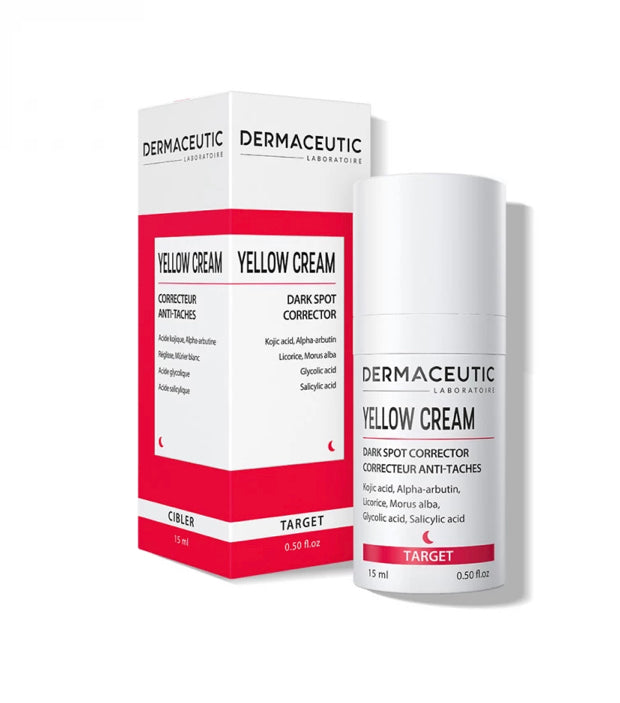 Dermaceutic YELLOW CREAM Icon moon DARK SPOT CORRECTOR 15ml