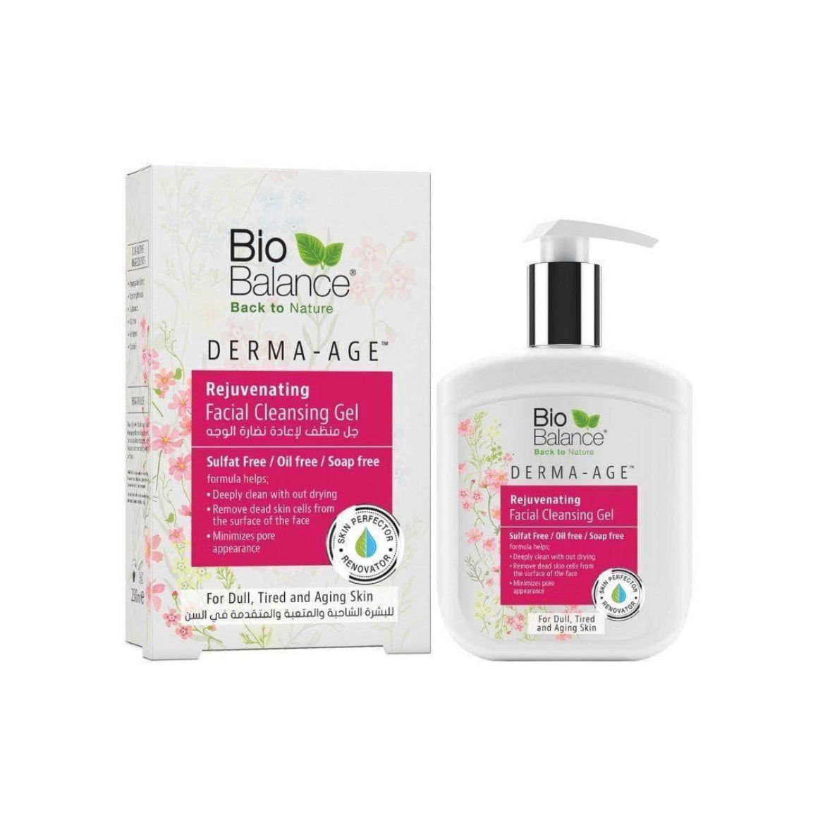 Bio Balance Anti-Ageing Derma-Age Rejuvenating Facial Cleansing Gel 250 ml