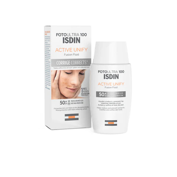 ISDIN FOTOULTRA 100 ACTIVE UNIFY FUSION FLUID SPF50+ 50ML