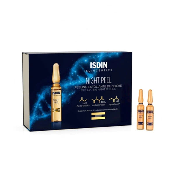 ISDIN ISDINCEUTICS NIGHT PEEL 10 AMPOULES * 2 ML