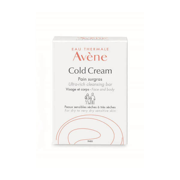 AVENE COLD CREAM CLEANSING BAR 100 G