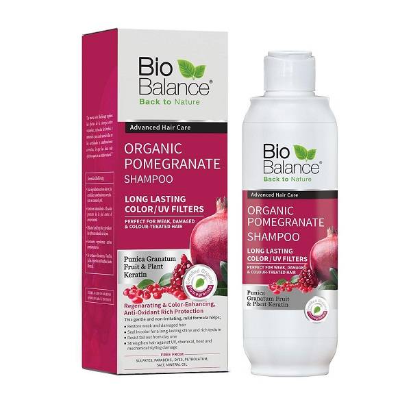 BIO BALANCE ORGANIC POMEGRANATE COLOR UV FILTERS SHAMPOO 330ML