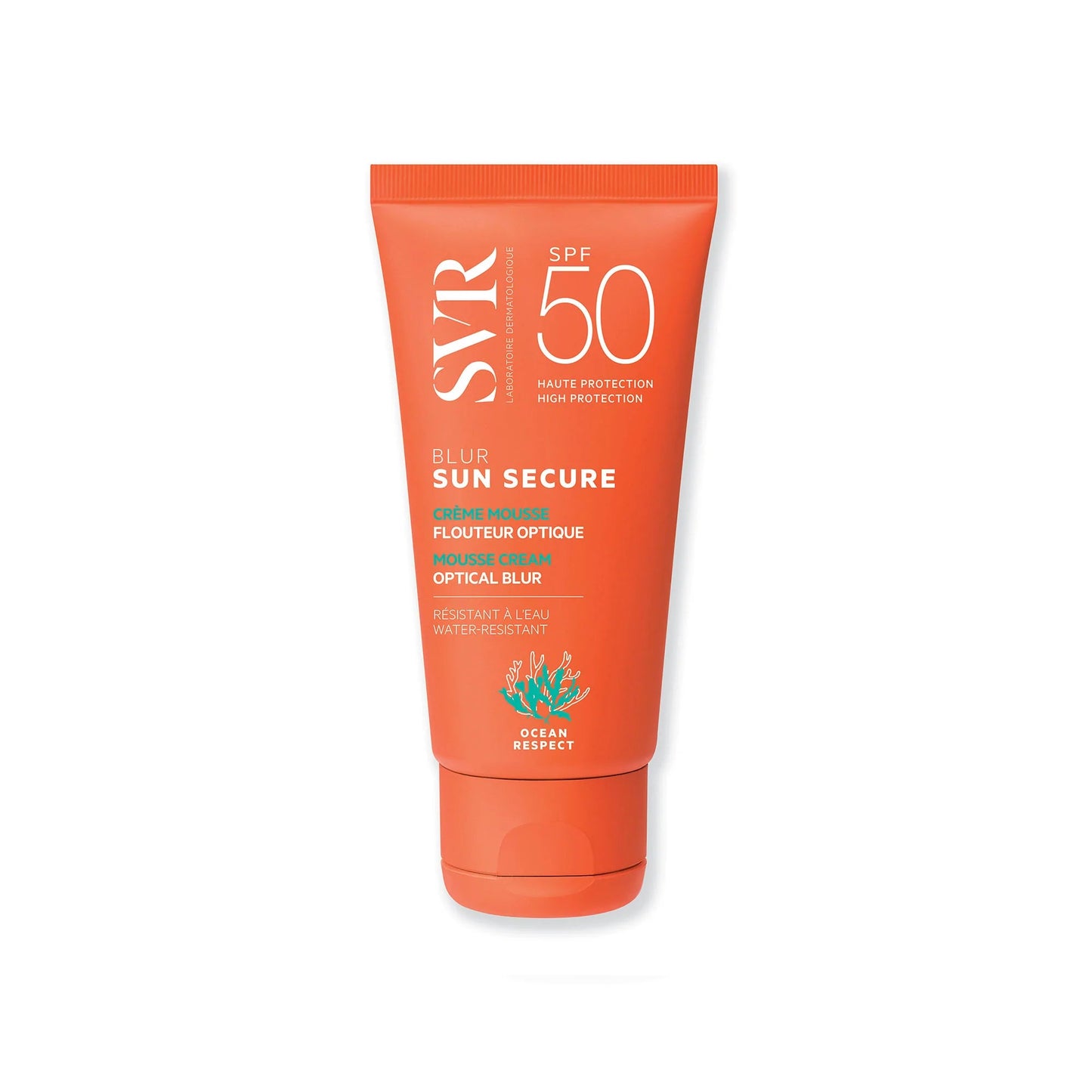 SVR SUN SECURE BLUR OPTICAL MOUSSE CREAM SPF50+