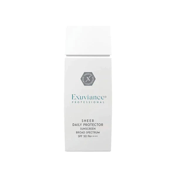 exuviance sheer daily protector spf 50 pa ++++