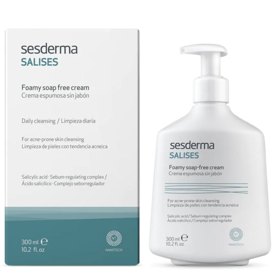 sederma salises foamy soap cleanser 250 ml