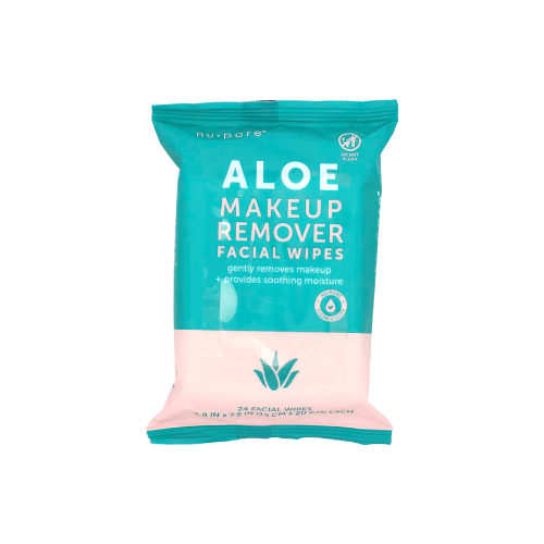 Nu-Pore, Aloe Makeup Remover Facial Wipes , 24 Wipes