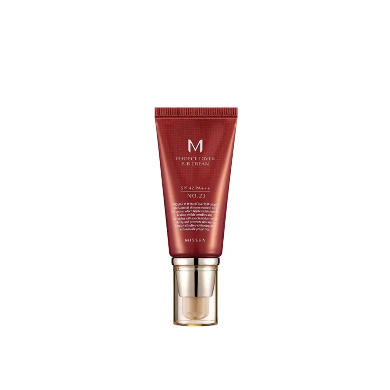 Missha, M Perfect Cover B.B Cream, SPF 42 PA+++, No. 23 Natural Beige, 50 ml