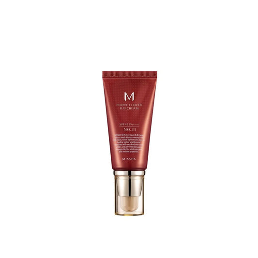 Missha, M Perfect Cover B.B Cream, SPF 42 PA+++, No. 23 Natural Beige, 50 ml