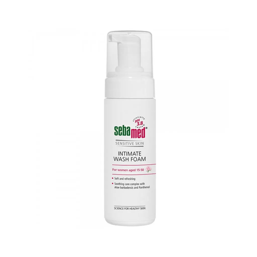 sebamed intimate wash foam